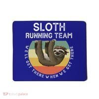 Funny Quotes Sloth Running Team Gift Gift Mousepad thumb 0