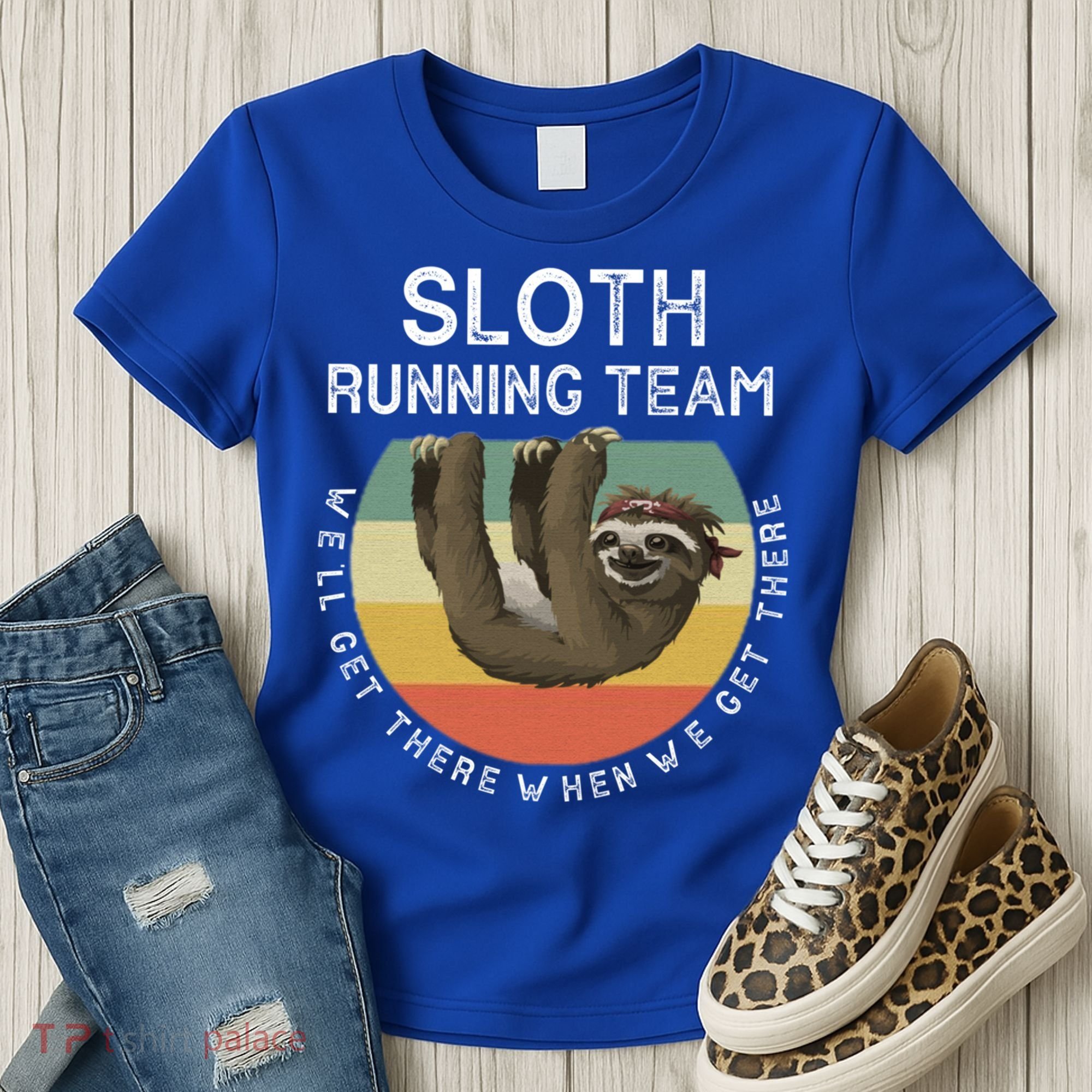 Funny Quotes Sloth Running Team Gift Gift Women's T-Shirt
