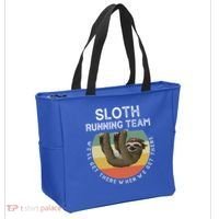 Funny Quotes Sloth Running Team Gift Gift Tote Bag thumb 2
