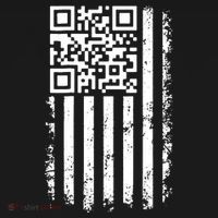 Funny Qr Scan Me President Trump 45 47 Dancing Code Flag Bucket Hat thumb 4