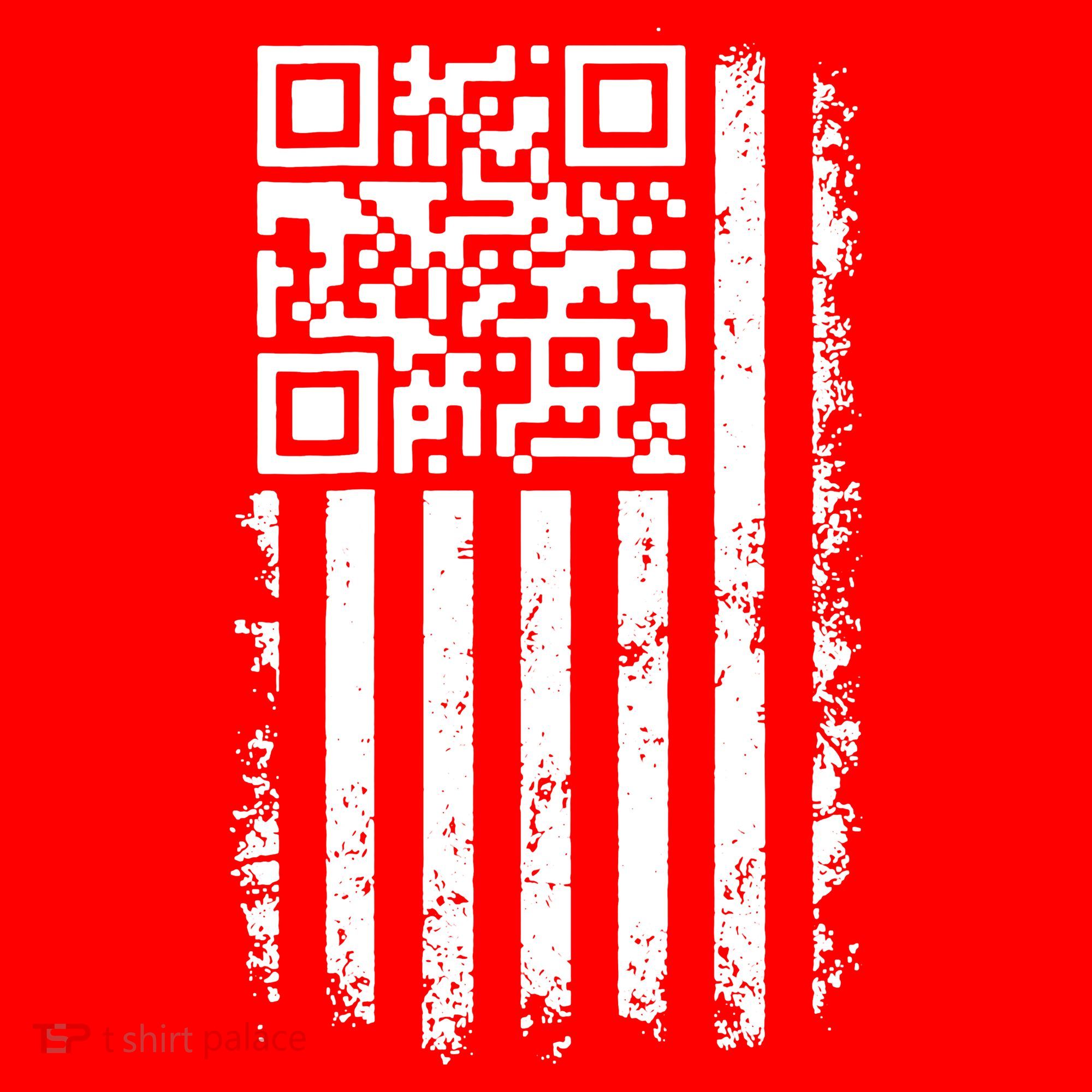 Funny Qr Scan Me President Trump 45 47 Dancing Code Flag Hoodie