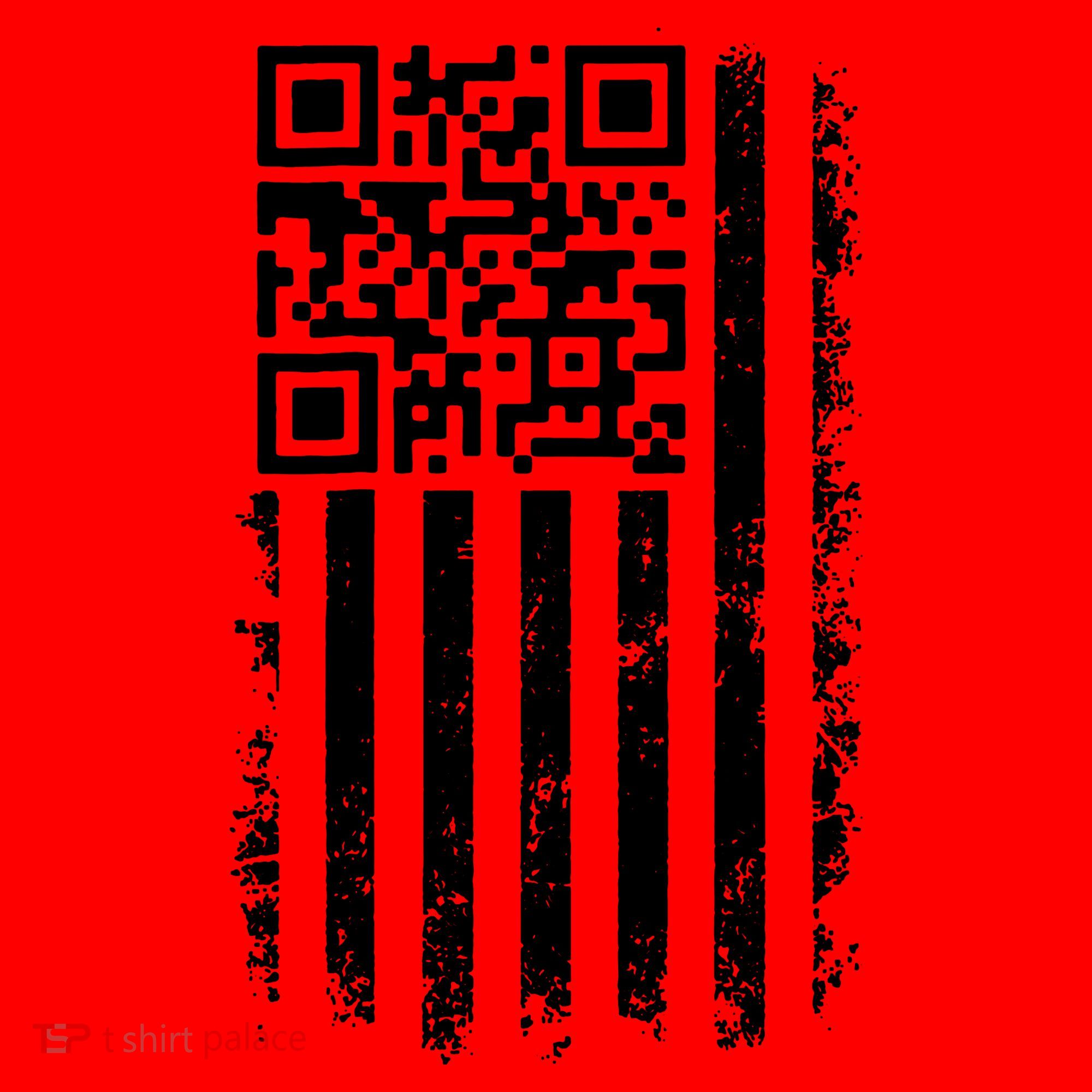 Funny Qr Scan Me President Trump 45 47 Dancing Code Flag Santa Hat