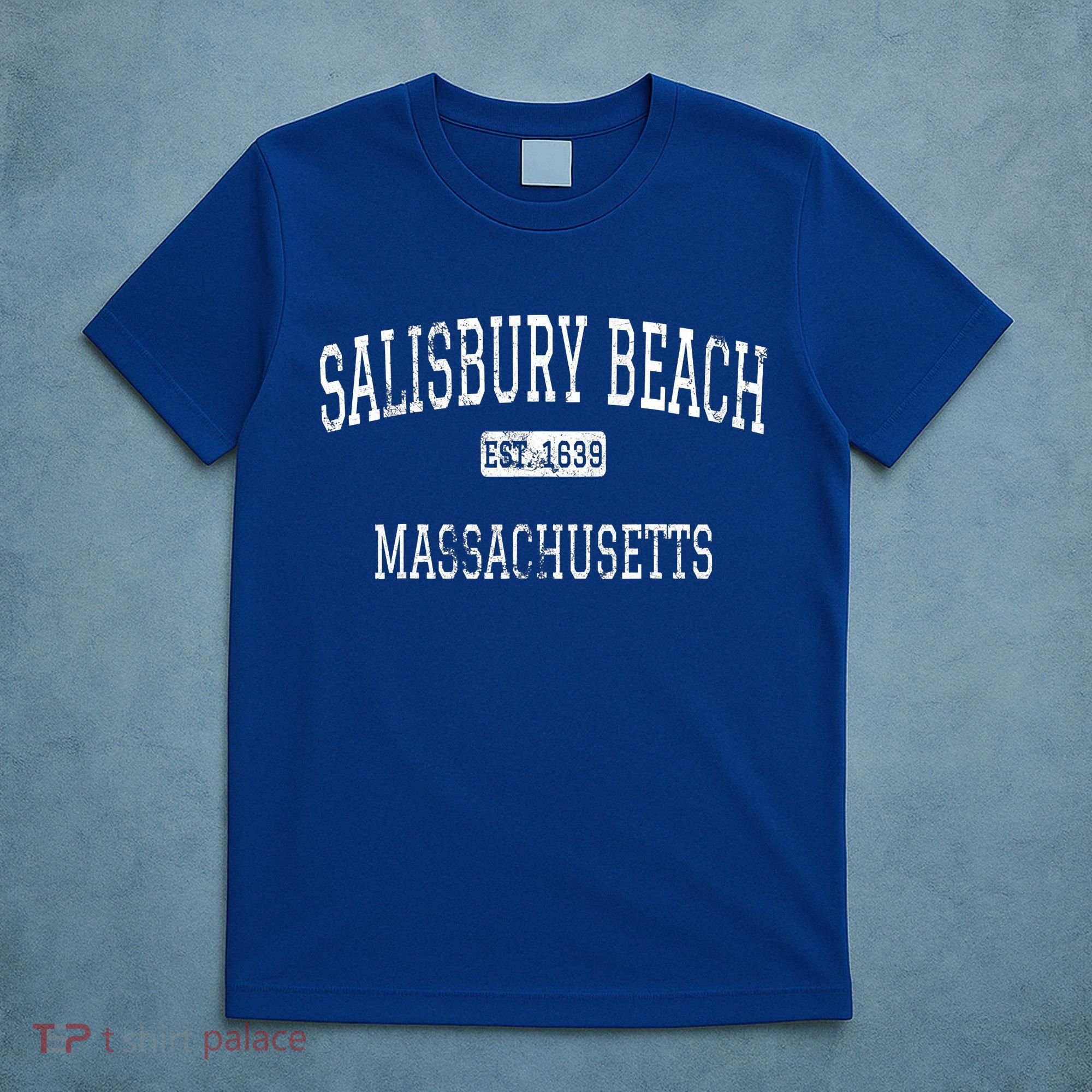 Funny Quote Salisbury Beach Massachusetts MA Vintage T-Shirt