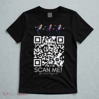 Funny Qr Scan Me President Qr Trump Dancing Hat Christmas T-Shirt thumb 5