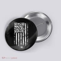 Funny Qr Scan Me President Trump 4547 Trump Dancing Code Button thumb 0