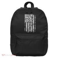 Funny Qr Scan Me President Trump 4547 Trump Dancing Code 16 in Basic Backpack thumb 0