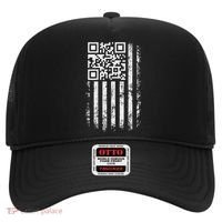 Funny Qr Scan Me President Trump 4547 Trump Dancing Code Hat thumb 0