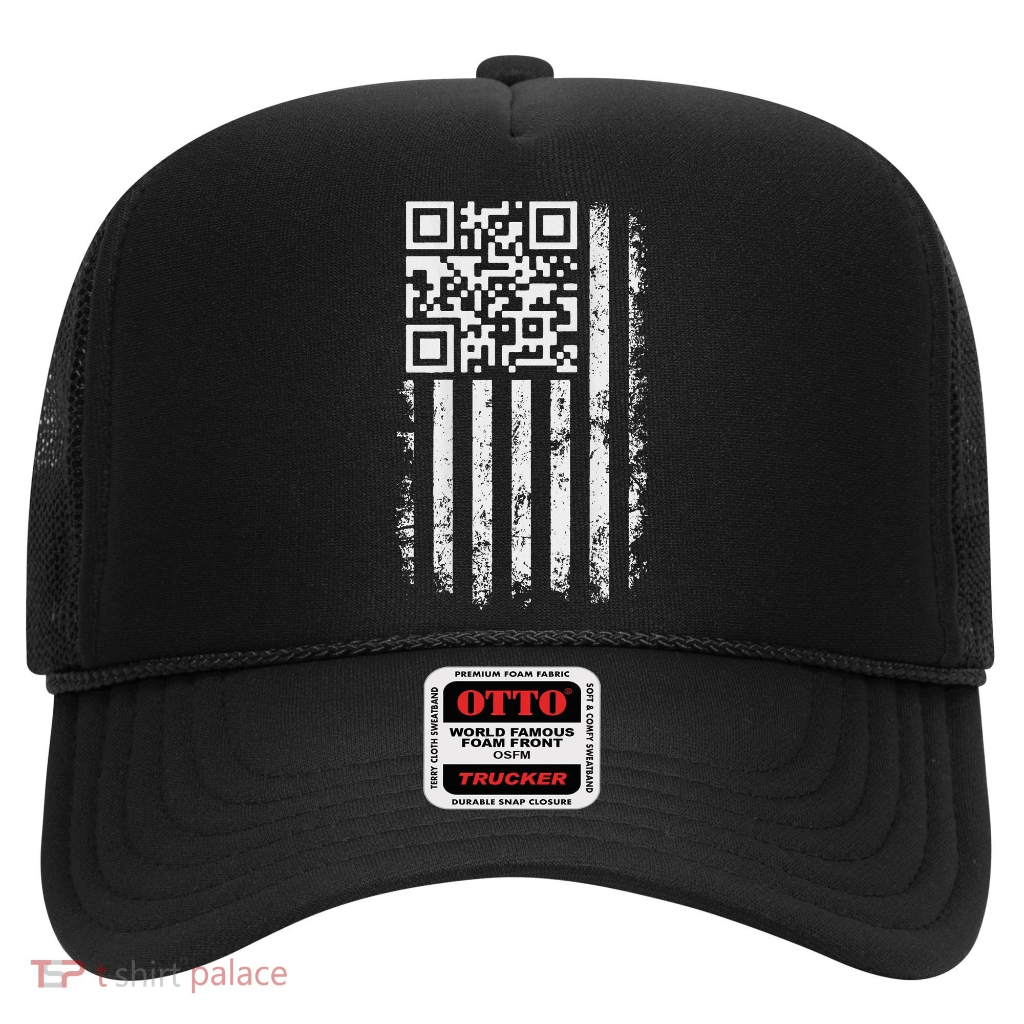 Funny Qr Scan Me President Trump 4547 Trump Dancing Code Hat