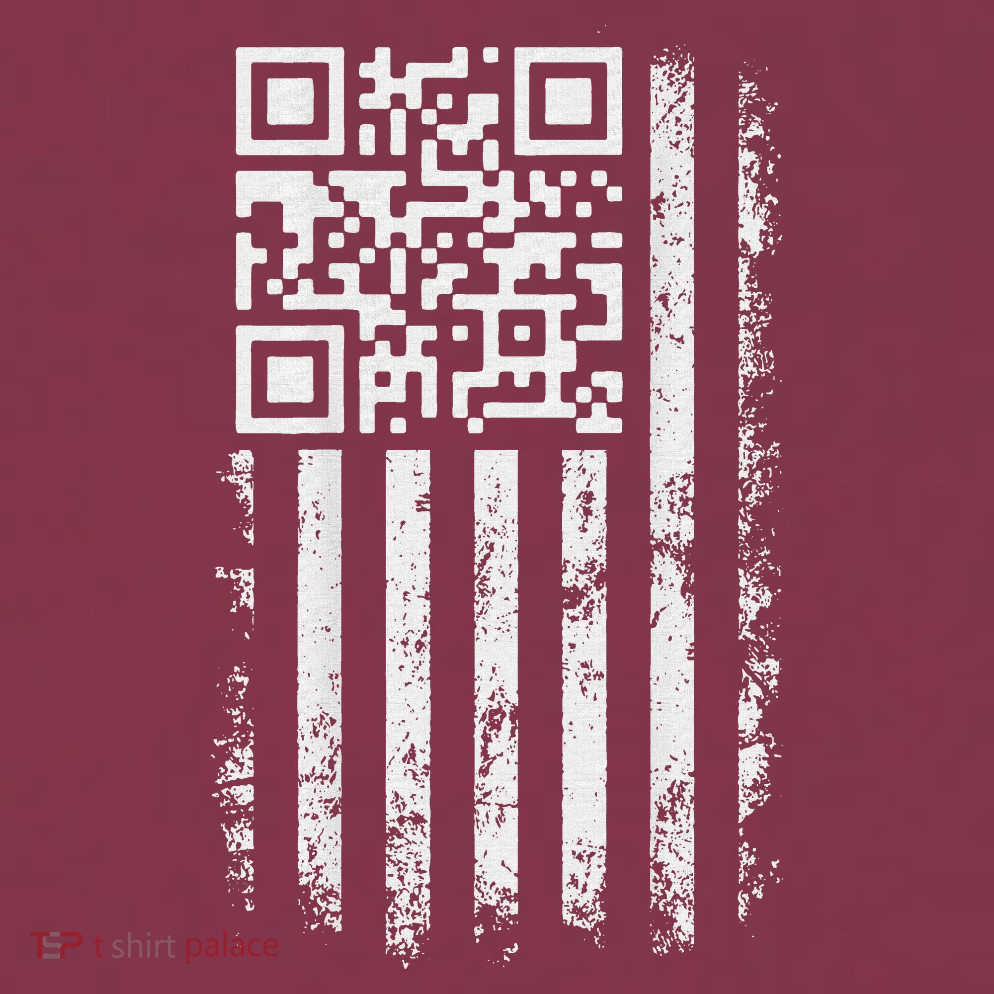 Funny Qr Scan Me President Trump 4547 Trump Dancing Code 16oz Travel Tumbler