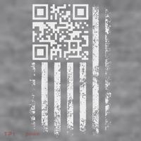 Funny Qr Scan Me President Trump 4547 Trump Dancing Code Women's Racerback Cropped Tank thumb 2