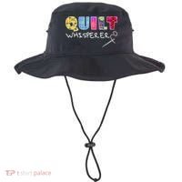 Funny Quilt Whisperer Quilting Saying Quote Sewing Gift Idea Great Gift Bucket Hat thumb 0