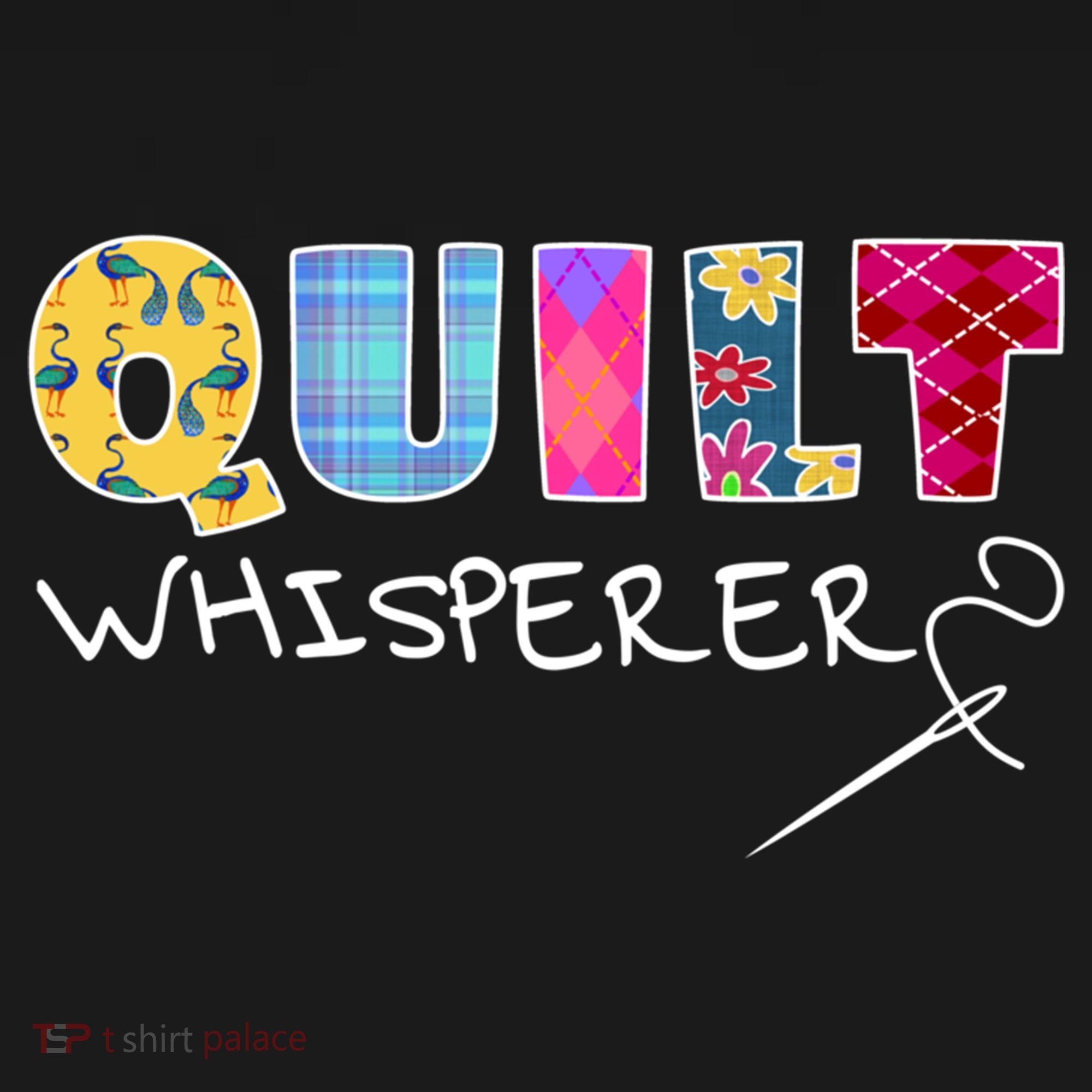 Funny Quilt Whisperer Quilting Saying Quote Sewing Gift Idea Great Gift Bucket Hat