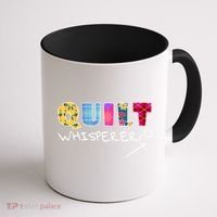 Funny Quilt Whisperer Quilting Saying Quote Sewing Gift Idea Great Gift Coffee Mug thumb 1