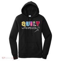 Funny Quilt Whisperer Quilting Saying Quote Sewing Gift Idea Great Gift Women's Hoodie thumb 0