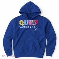 Funny Quilt Whisperer Quilting Saying Quote Sewing Gift Idea Great Gift Hoodie thumb 0