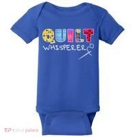 Funny Quilt Whisperer Quilting Saying Quote Sewing Gift Idea Great Gift Baby Bodysuit thumb 0