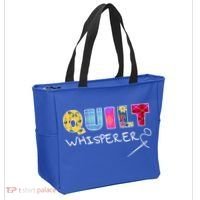 Funny Quilt Whisperer Quilting Saying Quote Sewing Gift Idea Great Gift Tote Bag thumb 2