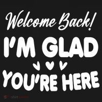 Funny Quote Welcome Back I'm Glad You're Here Teacher Women's Hoodie thumb 2