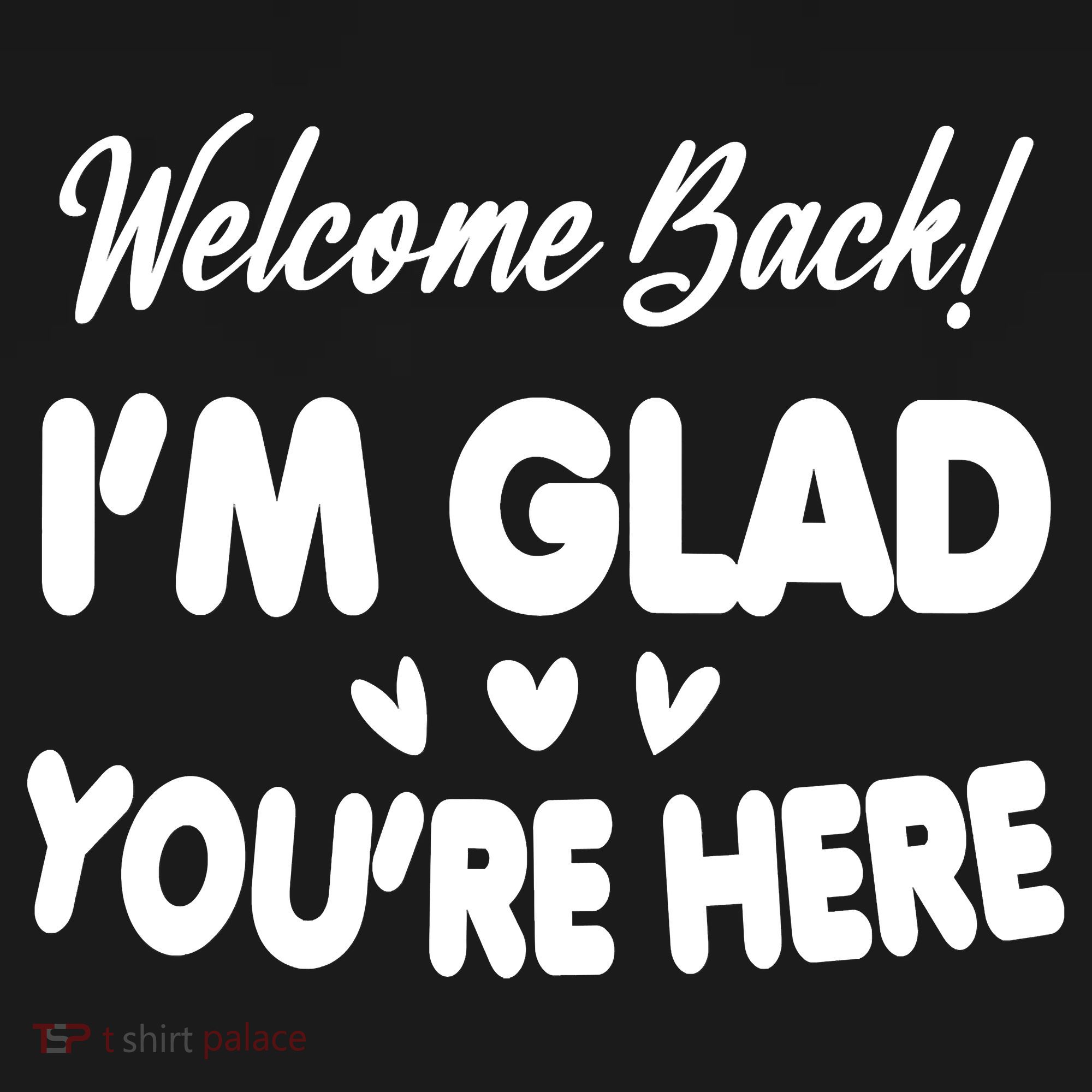 Funny Quote Welcome Back I'm Glad You're Here Teacher Women's Hoodie