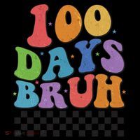 Funny Retro 100 Days Bruh 100 Days Of School Coffee Mug thumb 5