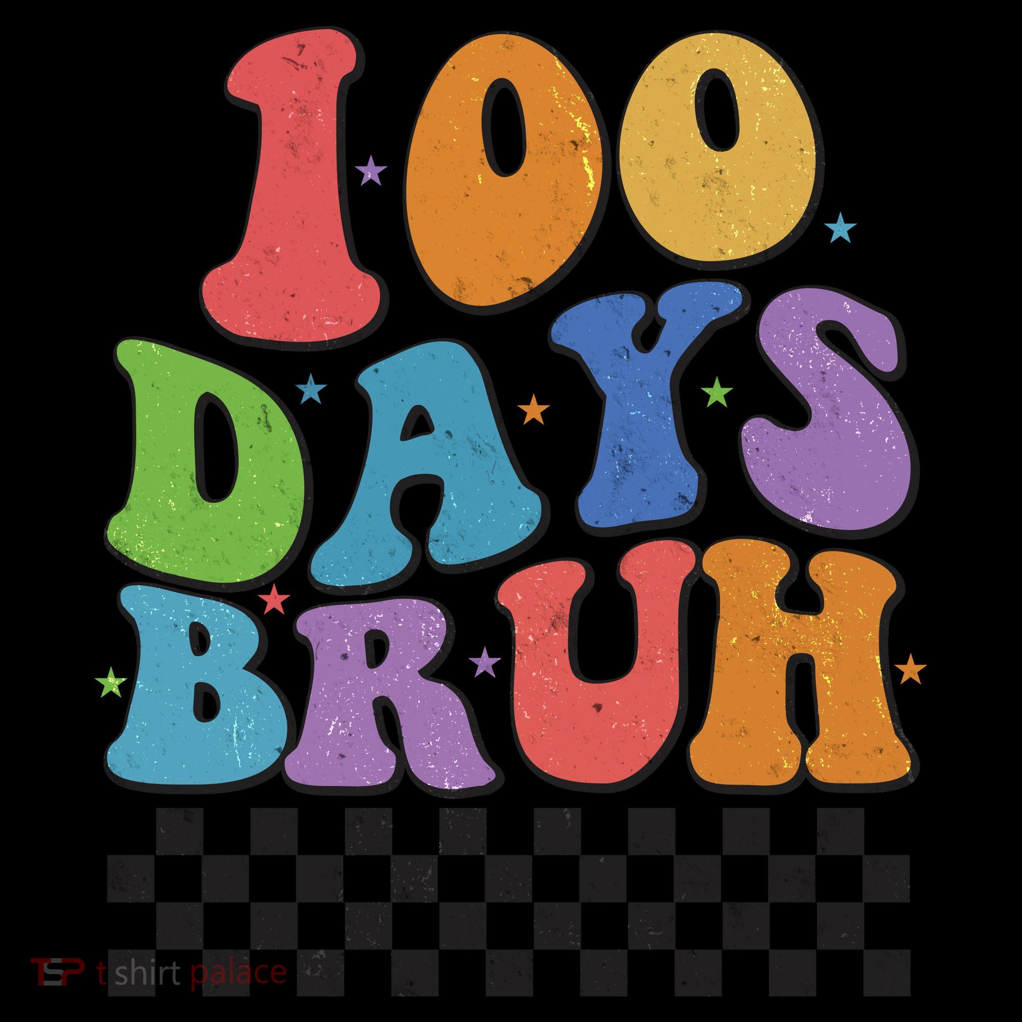 Funny Retro 100 Days Bruh 100 Days Of School Coffee Mug