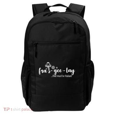 FRA-GEE-LAY That Must Be Italian Backpack