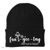 FRA-GEE-LAY That Must Be Italian Beanie thumb 0
