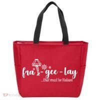 FRA-GEE-LAY That Must Be Italian Tote Bag thumb 0
