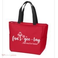 FRA-GEE-LAY That Must Be Italian Tote Bag thumb 3
