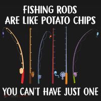 Fishing Rods Are Like Potato Chips You Can’t Have Just One Women's Tank Top thumb 5