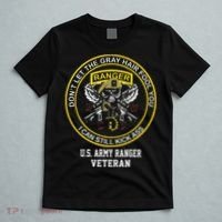 Funny Retired Army Ranger Veteran USA Military Vet T-Shirt thumb 5
