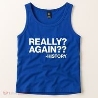 Funny Really Again History Tank Top thumb 2