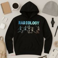 Funny Radiology Art For Women Rad Tech Radiologist Xray Hoodie thumb 3