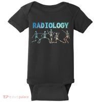 Funny Radiology Art For Women Rad Tech Radiologist Xray Baby Bodysuit thumb 0