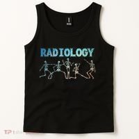 Funny Radiology Art For Women Rad Tech Radiologist Xray Tank Top thumb 2