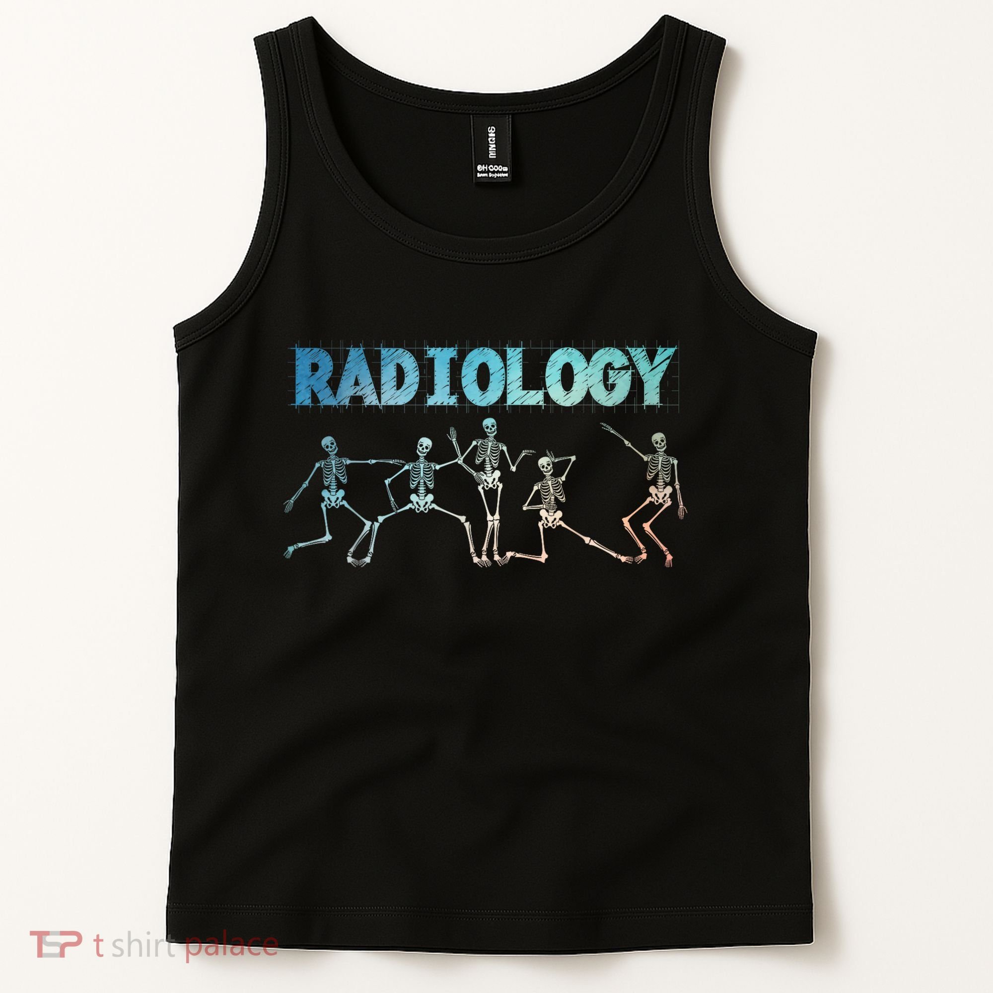 Funny Radiology Art For Women Rad Tech Radiologist Xray Tank Top