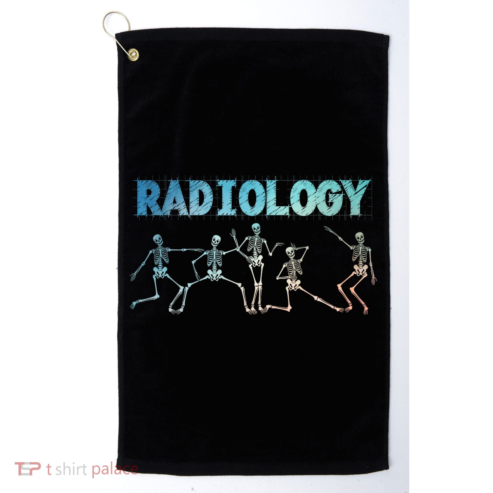Funny Radiology Art For Women Rad Tech Radiologist Xray Golf Towel