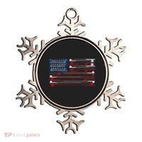 Fishing Rods American Flag Ornament thumb 0