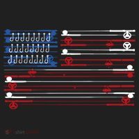 Fishing Rods American Flag Hat thumb 2