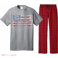 Fishing Rods American Flag Pajama Set thumb 0