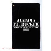 Fort Rucker Army Base Alabama Home Of Army Aviation Golf Towel thumb 0