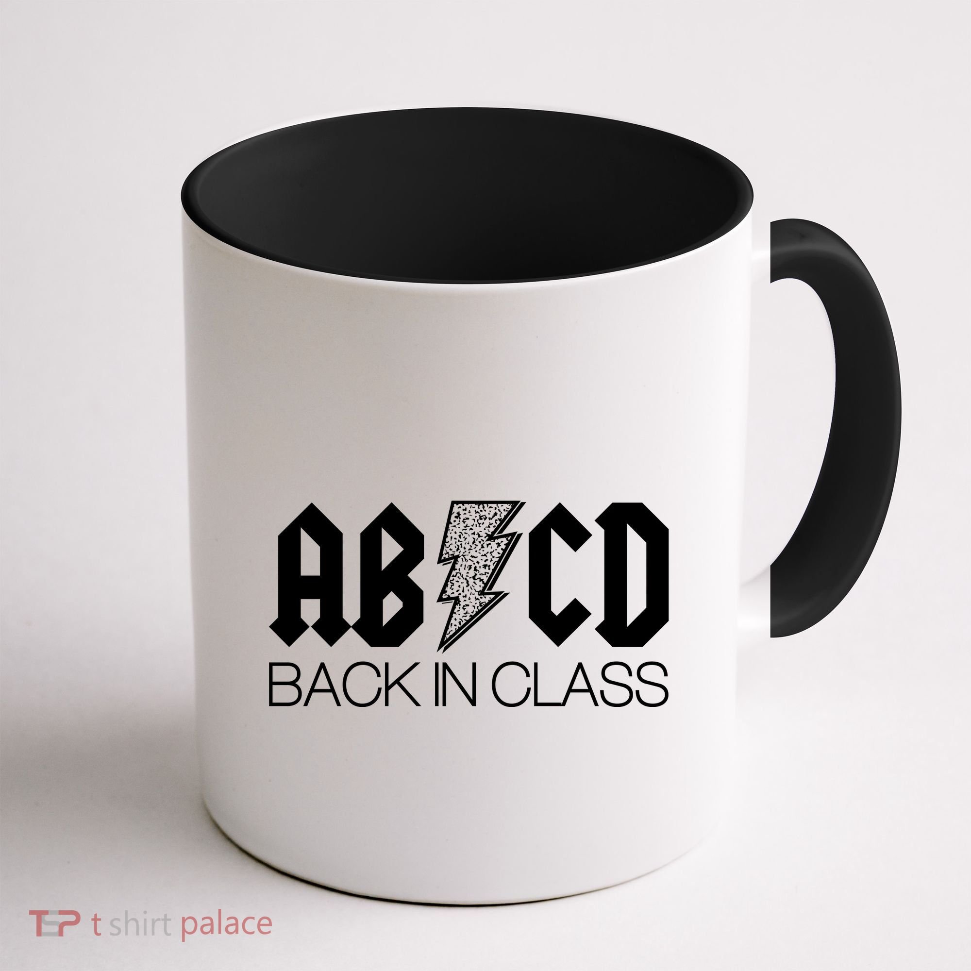 Funny Rocker ABCD Back In Class Back To School Coffee Mug