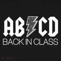 Funny Rocker ABCD Back In Class Back To School Toddler Hoodie thumb 2