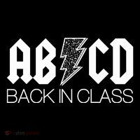 Funny Rocker ABCD Back In Class Back To School Women's Long Sleeve Shirt thumb 2