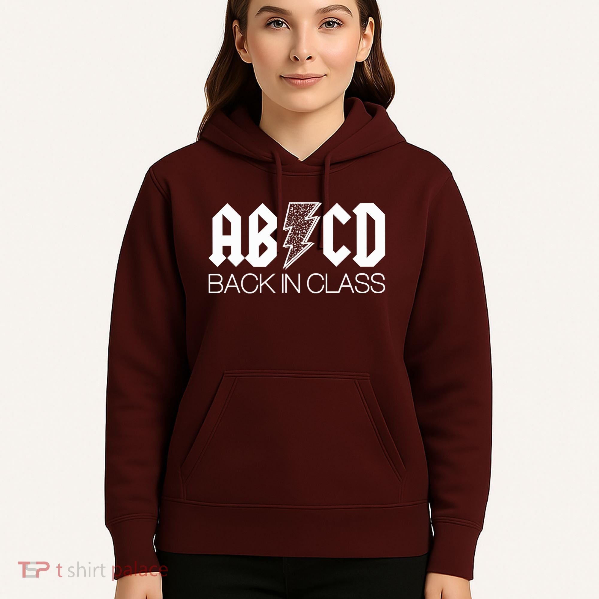 Funny Rocker ABCD Back In Class Back To School Hoodie