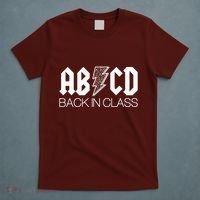 Funny Rocker ABCD Back In Class Back To School T-Shirt thumb 5