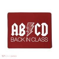 Funny Rocker ABCD Back In Class Back To School Mousepad thumb 0