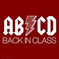 Funny Rocker ABCD Back In Class Back To School Toddler T-Shirt thumb 2