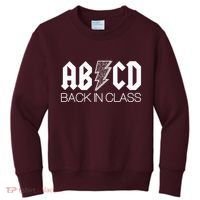 Funny Rocker ABCD Back In Class Back To School Kids Sweatshirt thumb 0