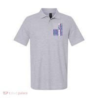 Fight Ribbon American Flag Suicide Prevention Awareness Polo thumb 0